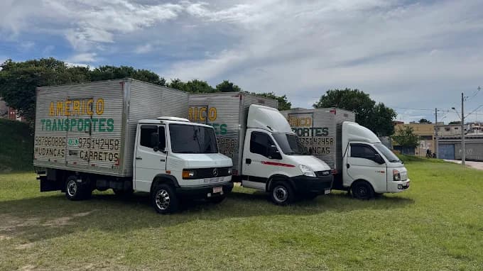 Frota Américo Transportes - Veículos preparados para transporte seguro
